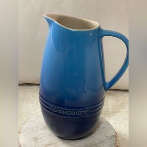 Le Creuset Blue Ceramic Pitcher azure blue second choix 1.6 L